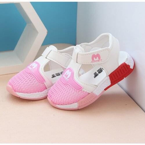 Childrens 2021 summer sandals for girl Boys kids Beach Shoes Baby Toddler Anti-kick Childrens Sandals for 1 2 3 years sneakers