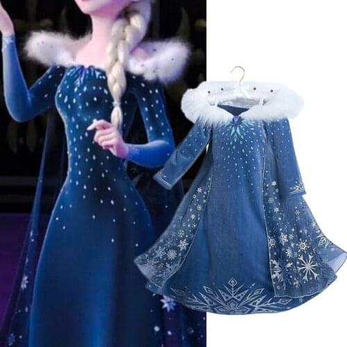 Girls Princess Dress For Kids Halloween Carnival Cosplay Costume Children Christmas Party Fancy Dress Up Disguise Clothes