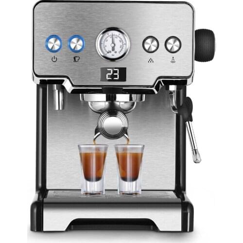 15bar Coffee Maker Espresso Machine Household Semi-automatic Pump Cappuccino Milk Frother Italian Coffee Machine