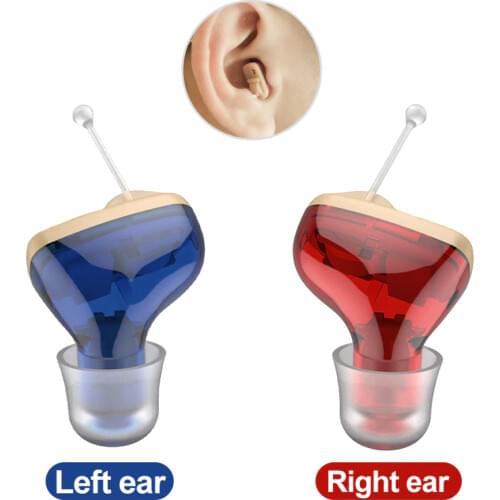 Best Invisible Hearing Aid Ear Device CIC Hearing Aid Mini Sound Amplifier Hearing Aids digit Hearing Amplifier for The Elderly