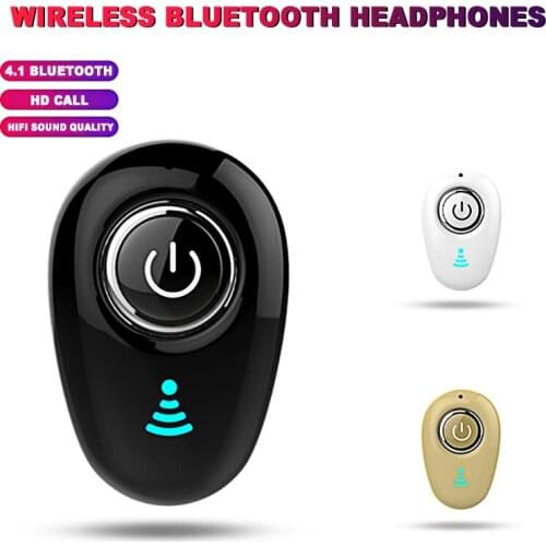 Mini Wireless Bluetooth Earphones in Ear Sport with Mic Handsfree Headset Earbuds For iPhone Samsung Huawei All Phone Earphones