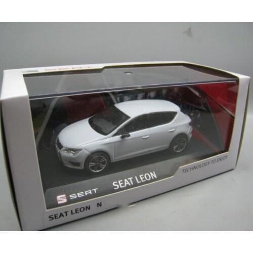1/43 scale seat leon ibiza sc car model toy diecast model Can be used as Send children gifts model collection display