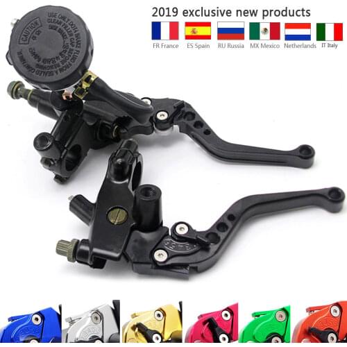 Motorcycle Brake Clutch Lever Hydraulic Pump Master Cylinder for jawa 350 bmw s1000r 1200 bandit bmw 1200 gs yamaha fazer 250