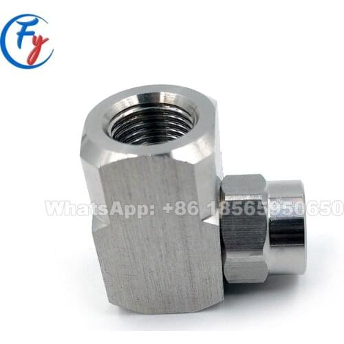 Stainless GA-W GGA-W angle-type wide angle solid cone nozzle, wide angle full cone lubrication spray nozzle for sprinkle pipe