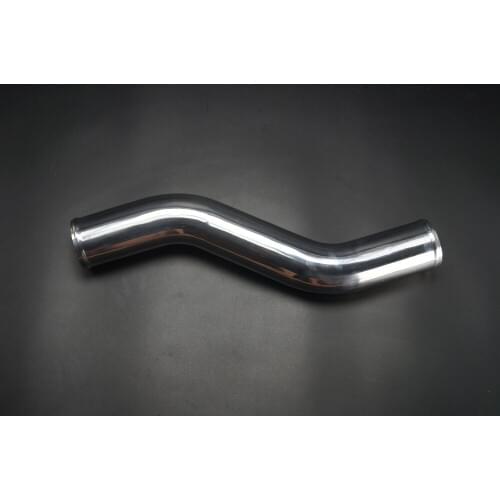 2.76" Inch / 70mm/ S-type Polished DIY aluminum pipe /Thickness 2mm/intercooler pipe / air intake pipe/ Can be welded