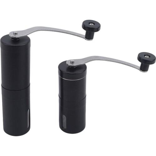 Portable Manual Coffee Machine Grinder Adjustable Ceramic Burr Mill Hand Crank Household Crusher Coffee Bean Tools