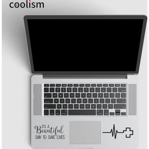 Greys Anatomy Quote Laptop Sticker Trackpad Decal for Macbook Air/ Pro/ Retina 11 12 13 15 inch Mac Suface Book Touchpad Skin