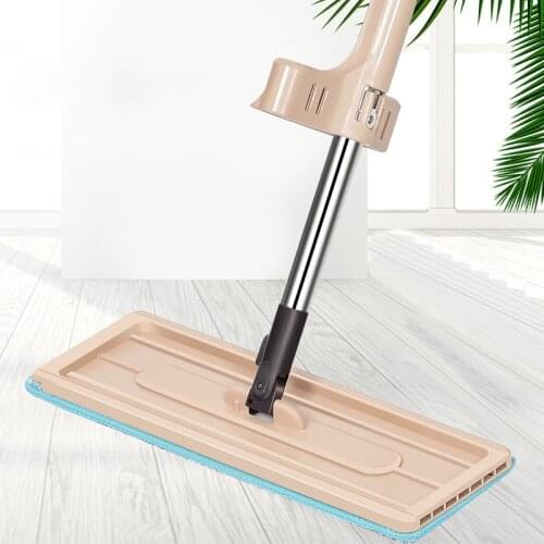 YOREDE Free Hand Washing Flat Mops Magic Self-Wringing Mop 360° Rotating Lazy Home Cleaner Practical Household Cleaning Products