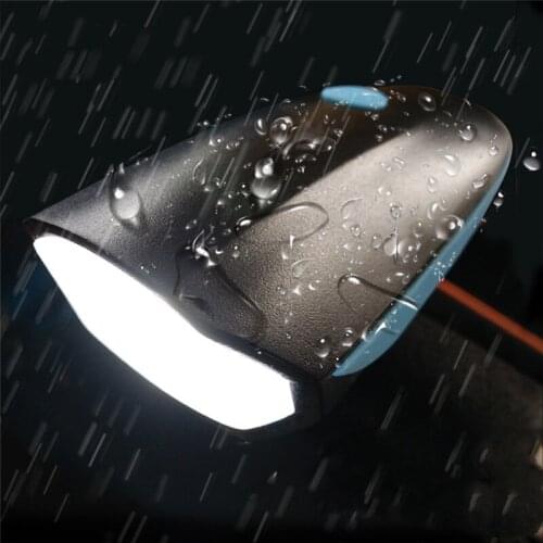 Waterproof Bicycle Light USB Charging Bike Front Light Flashlight Handlebar Cycling Head Light Horn вело фанарь на руль