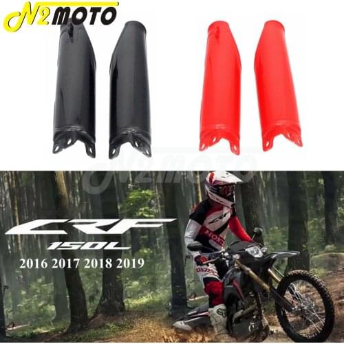 For 2016-2019 Honda CRF CRF150L Off Road Left & Right Fork Guards Racing Motocross For MX Pit Dirt Bike Motorcycle Black Red