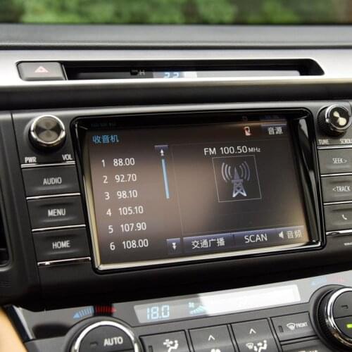 For Toyota RAV4 2019 2018 2017 2016 2015 2014 7 inch 152*91mm/ 8inch 175*97mm Car Navigation Screen Protector LCD Screen Sticker