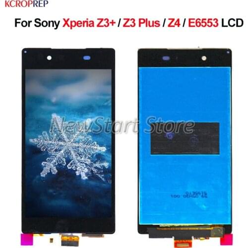 For Sony Xperia Z3+ Z3 Plus Z4 E6553 LCD Display Touch Screen Digitizer Assembly With Frame For Sony Z3+ Z3 Plus Z4 E6553 lcd