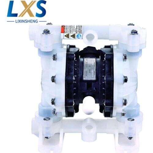 1/2" PP Material PTFE Plastic Air operated Pump 57L/Min BML-15P Double Way Liquid Diaphragm Pump