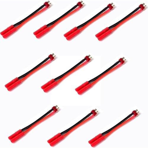 1pcs T Plug Deans Male Banana Bullet 12 AWG 4mm Wire Charger Lead Lipo Battery