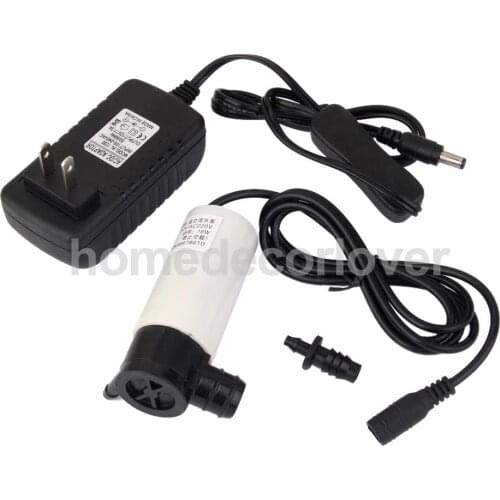 DC 12V Submersible Pump Water Pump 3L/M High lift 3.5/5/6m - US plug