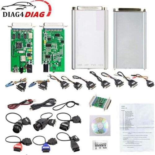 Carprog V8.21 V10.93 Full 21 Adapters Online Keygen ECU Chip Tuning Repair Tools ECU Programmer Universal Car Prog 8.21 Version