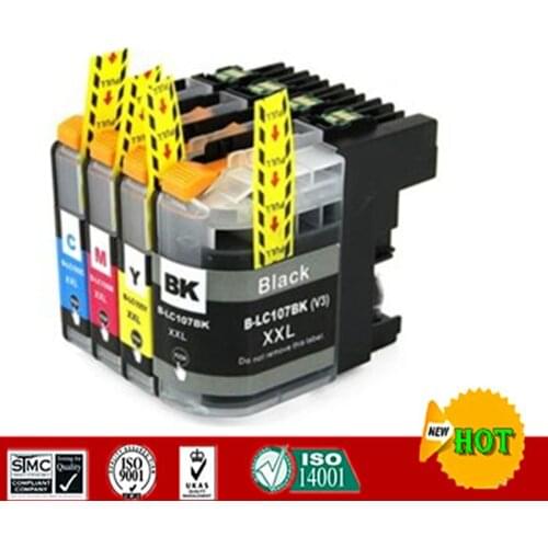 For Brother LC107 LC105 Printer Ink Cartridges for MFC- J4710DW J4610DW J4510DW J4410DW J4310DW J6520DW J6720DW J6920DW