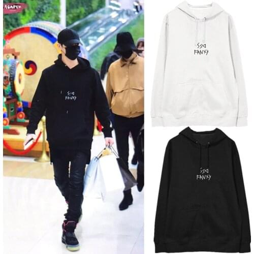 Dropshipping 2019 New Korean Fashion Shinee Hoodie Sweatshirts Pullovers Women Men Long Sleeve Hooded Tops Streetwear Hoodies