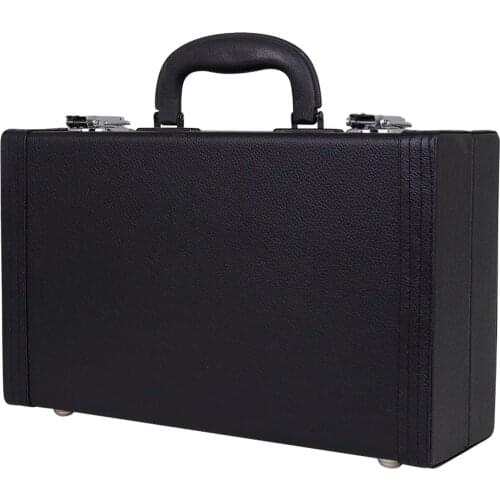 PU Leather Clarinet Storage Case Smooth Grip Dustproof Anti-Wear Gig Bag