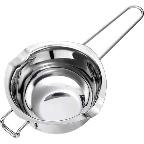 Stainless Steel Chocolate Melting Pot Premium Quality Double Boiler Melting Pot Candle Making Kit For Melting Chocolate
