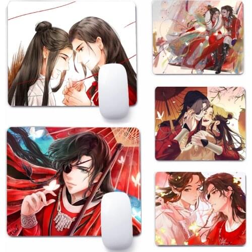 Tian Guan Ci Fu 22x18cm Mouse Pad Computer Small Mouse Non-slip Pad Desktop Keyboard Pad Office Mouse Mat