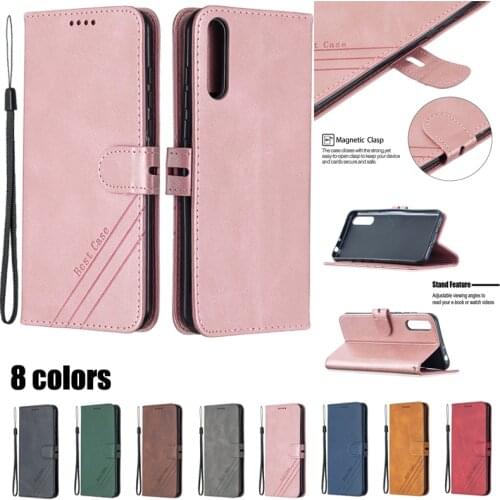 Leather Flip Retro Case For Huawei P Smart 2020 P Smaet S Y8P 2020 Wallet Stand Card Slot Capa Phone Coque Etui Hoesje