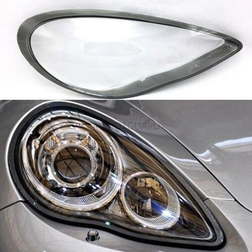 Car Headlight Lens For Porsche Panamera 2010 2011 2012 2013 Headlamp Lens Car Replacement Auto Shell Cover