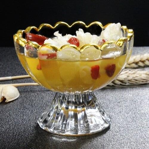Supply transparent European style Phnom Penh ice cream cup ice cream cup dessert cup cold drink cup dessert bowl