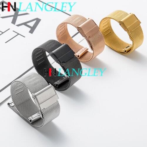 Watch Strap 12mm 24mm Watch Band for DW for Daniel Wellington Stainless Steel Band