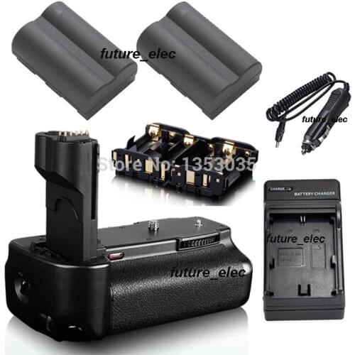 Vertical Battery Hand Handle Grip Holder For Canon EOS 50D 40D 30D 20D SLR Camera as BG-E2N BGE2N+2x BP-511A BP-511+ Car Charger