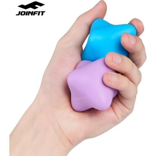 JOINFIT Silicone Hexagonal Muscle Relaxation Yoga Massage Ball Pain Relief Exercise Sports Fitness