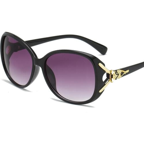 1PC Vintage Oversized Sunglasses Women Retro Shades Designer Trendy Style Eyewear Summer Fashion Sun Glasses LLY010