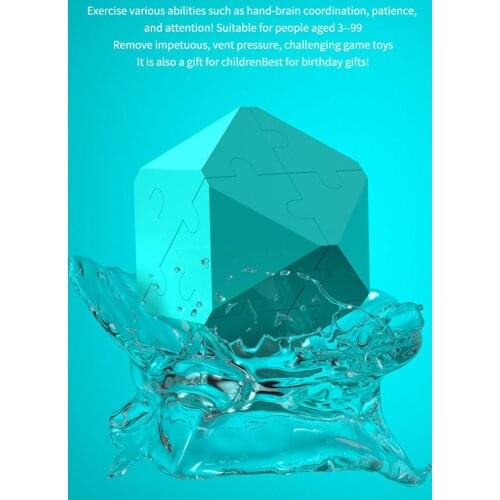 Magic Colorful Educational Puzzle Square Cultivate PeopleS Spatial Imagination And Logical Thinking 3 Dimensional Magic Cube