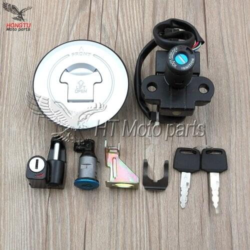 Motorcycle Accessory Ignition Switch Gas Cap Cover Key Lock Set For Honda Hornet 250 CB600F 1998-2002 Hornet250 1999-2001 CB250