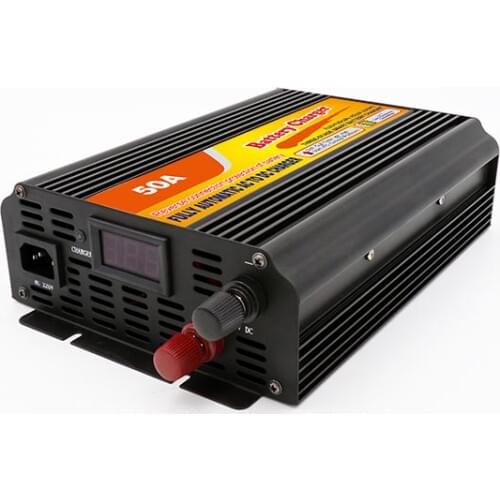 Good selling AC charger for car battery Battery charger 50A 12V with Display AC220V to DC12V