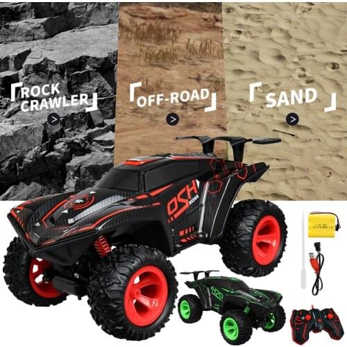 1:12 RC Cars Remote Control Off-Road Vehicles 4WD Monster Truck with Light and Mist for Kids and Adults