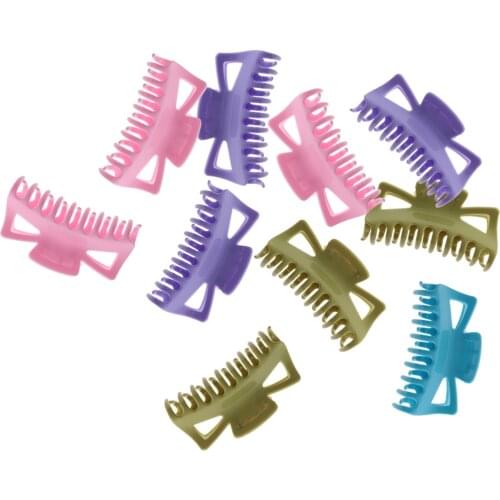 10pcs Large Hair Clips Women Bath Hair Claws Shower Hairpin Hair Accessories