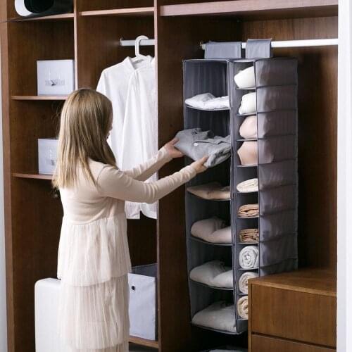 6/10 Pocket Foldable Oxford Cloth Door Hanging Bag Organizer Purse Handbag Organizer Sundry Pocket Hanger Storage Closet Hanger