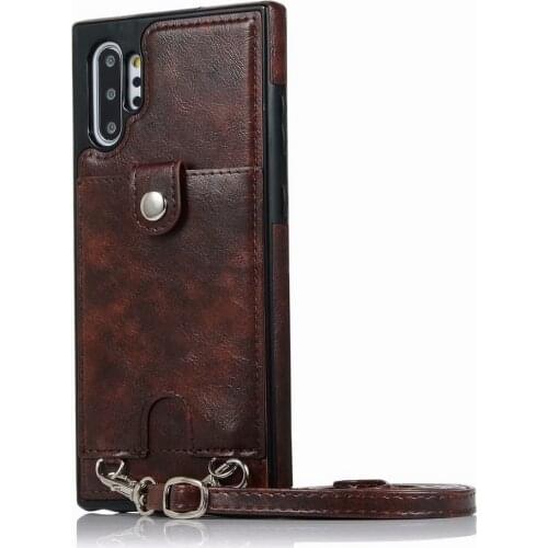 ZYSTERT PU Leather Cards Purse Back Phone Case Wallet Case For Samsung Galaxy Note 10 Pro S10E Note 9 Note 8 S9 S8 Plus S10 Plus