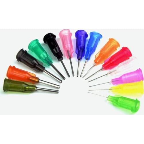 14-25G 10 Models Availlable Steel Dispensing Tapered Pinhead Glue Liquid Dispenser Needles for Dispenser Controller