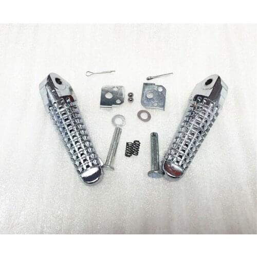DR-Z400 Rear Left & Right Footrest Foot Pegs for Suzuki DRZ400 DRZ400E DRZ400S DRZ400SM Passenger Footpegs Aluminum Pedals