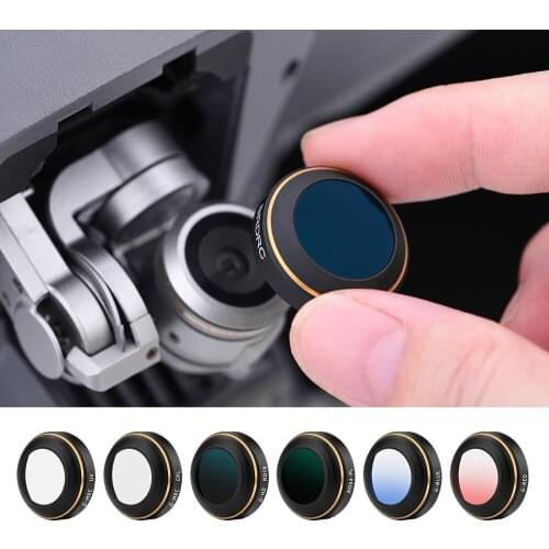 Lens Filter For DJI Mavic Pro Drone 4K Camera Filters UV CPL ND8/16/32/64 Gray Red Orange Blue Camera Filter Lens Accessories