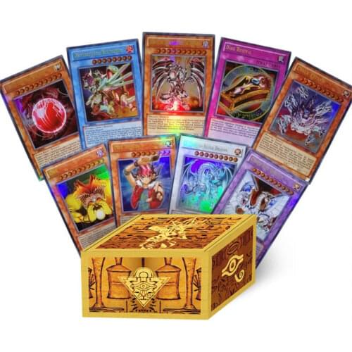120PCS Yu Gi Oh Flash Cards English Yugioh Cards Wing Dragon Dragon Giant Soldier Sky Dragon Game Collection Cards Kids Toy