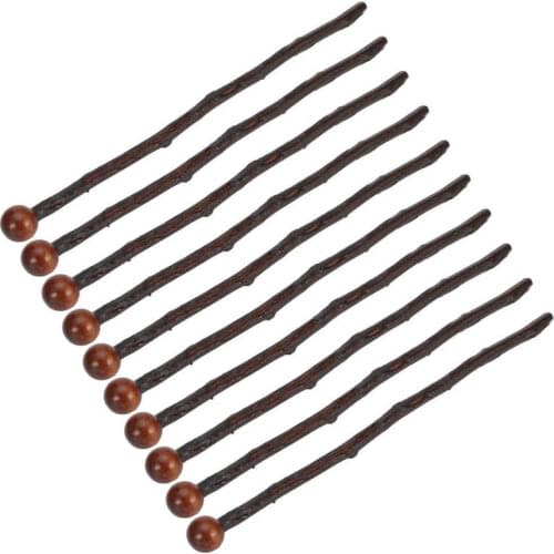 Coffee maker for Mocha friendly Reusable Coffee Stir Stick Wooden Mixing Stirrers Stirring Rod for Milk Coffee Honey