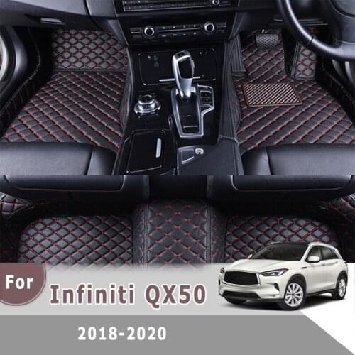 RHD Carpets For Infiniti QX50 2020 2019 2018 Car Floor Mats Custom Interior Accessories Styling Covers Auto Foot Pedals