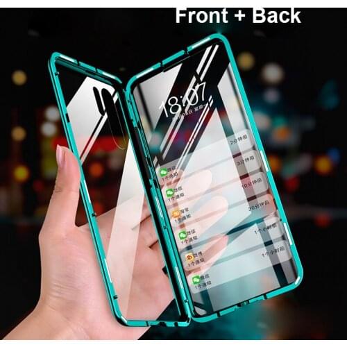 Magnetic Metal Glass P30 Lite Case For Huawei P20 Pro Case Transparent P30 Pro Cover Coque For Huawei P20 Pro P30 Lite P20 Funda