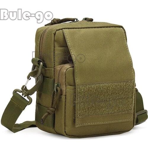 Mens Women Ultralight Waterproof Tactical Shoulder Bag Hiking Travel Packs 800D Oxford Sport Climbing Bag