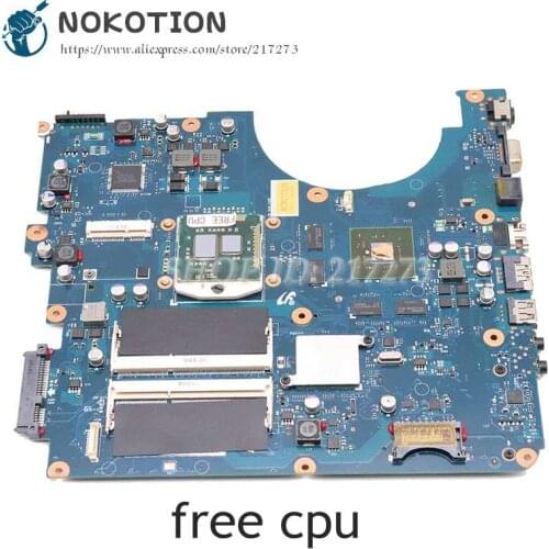 NOKOTION BREMEN-M For Samsung NP-R780 R780 Laptop Motherboard 17 Inch GT330M 1GB DDR3 Free CPU BA92-06145A BA92-06145B