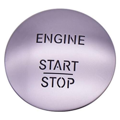 New Car Keyless Start Stop One-button Start Button Switch Ignition Button Protection Cover for Mercedes Car Modified Accessories