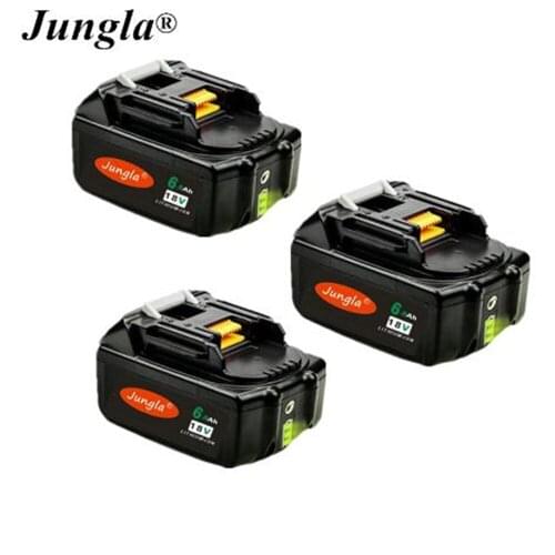 3 pcs Original BL1860 18V 6.8Ah rechargeable lithium-ion battery tools exercises repla ce BL1815 BL1830 BL1840 194205-3 LXT400